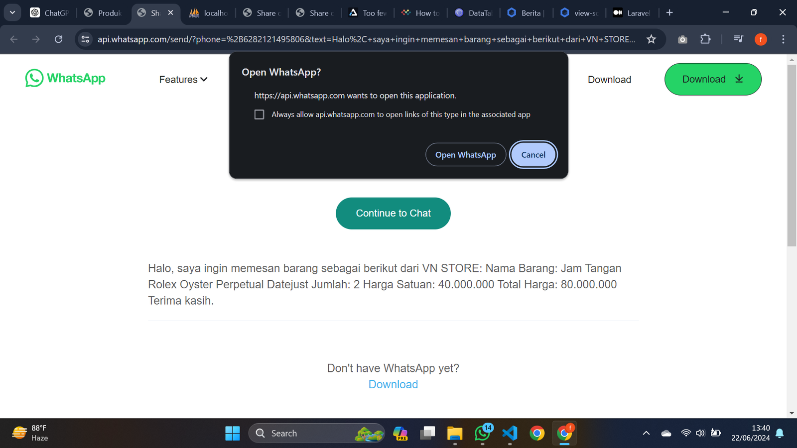 Langkah 4